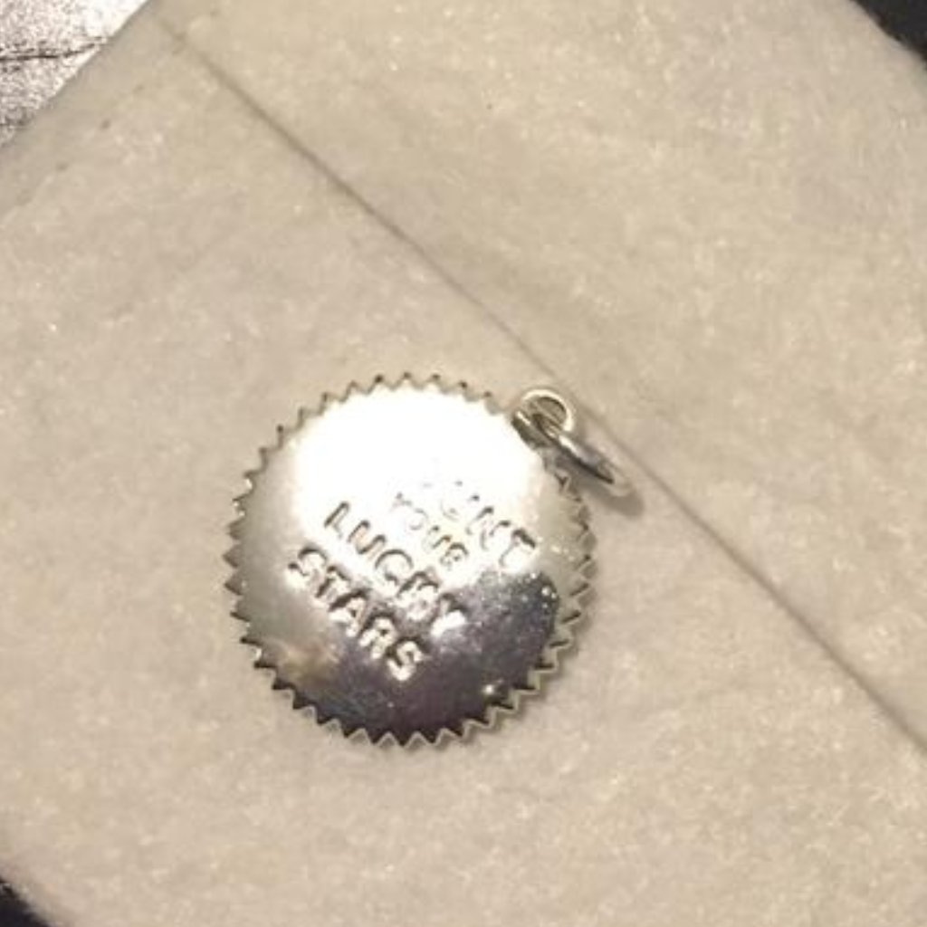 Nwt Silver Count Your Lucky Stars Token Charm 31$